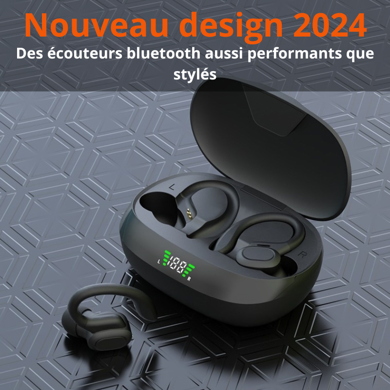 Écouteurs sans fil bluetooth avec boitier | casque sport étanches – Image 6