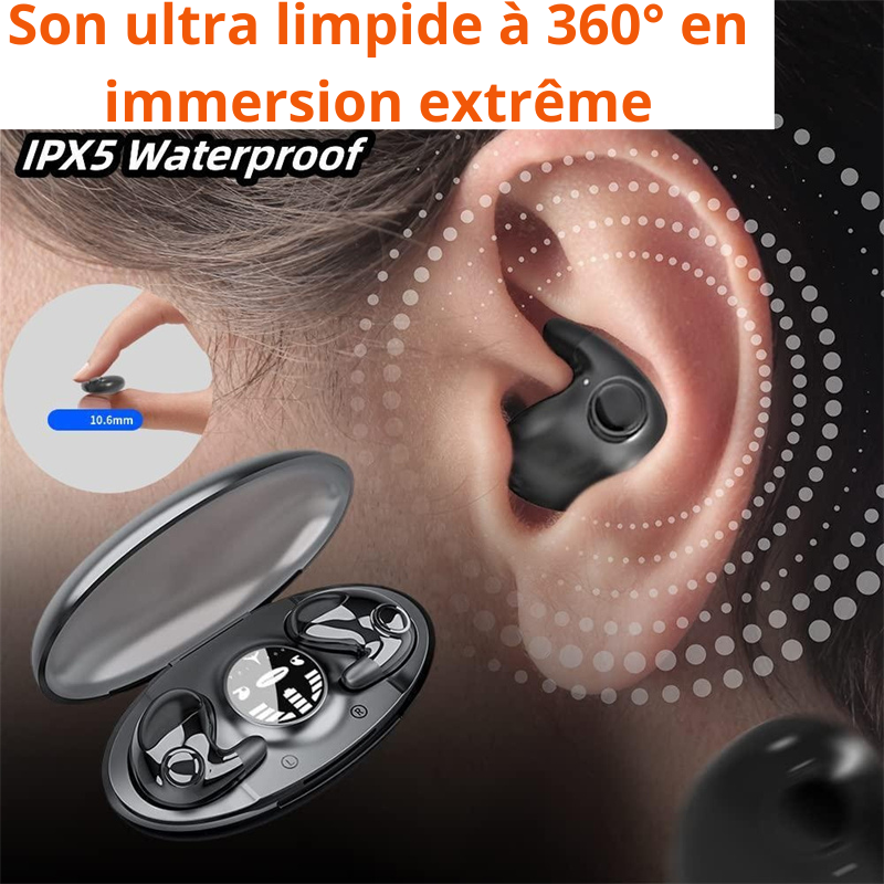 Écouteurs sans fil bluetooth avec boitier | casque sport étanches – Image 5