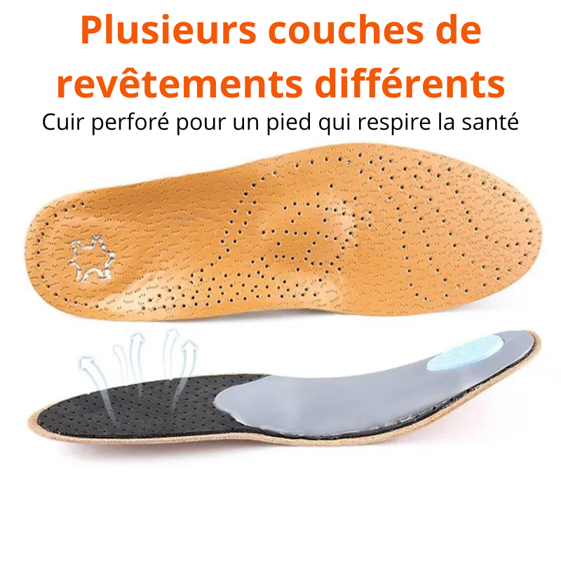 Semelles orthopédiques pour chaussures correction du pied améliore la posture – Image 4