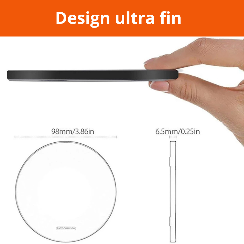 Chargeur sans fil rapide à induction universel – Image 2