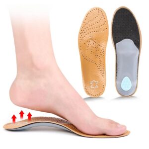 Semelles orthopédiques pour chaussures correction du pied améliore la posture