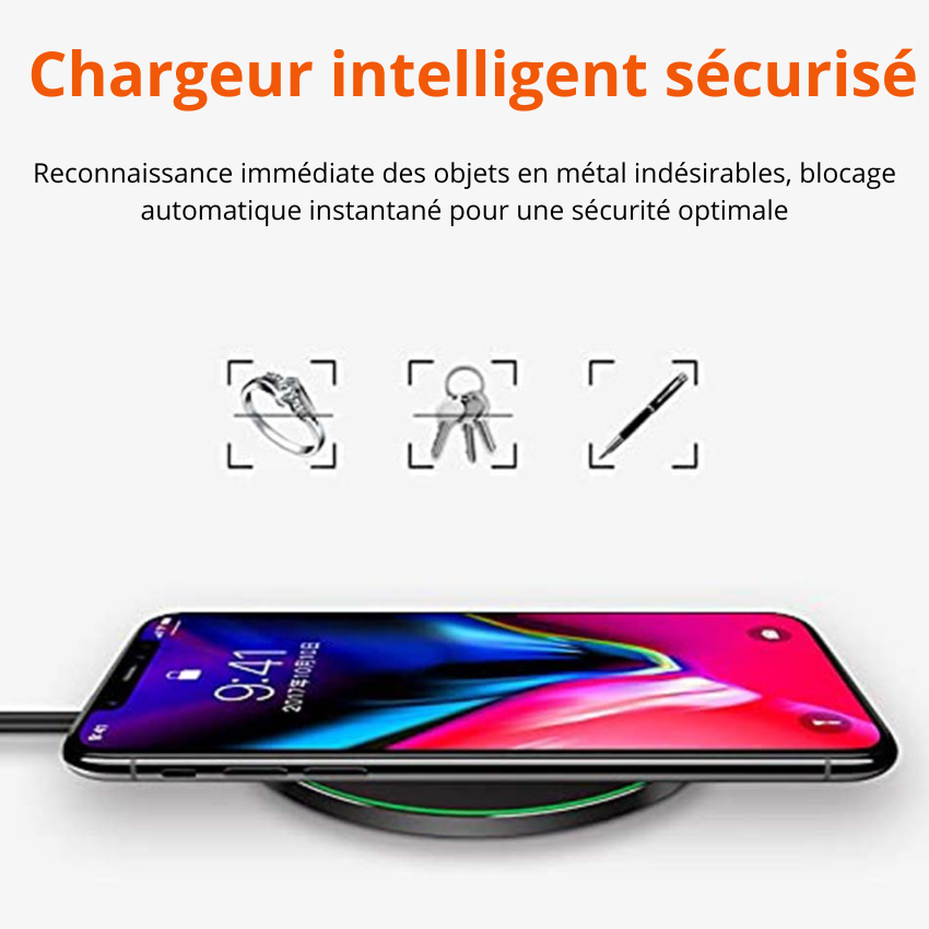 Chargeur sans fil rapide à induction universel – Image 4