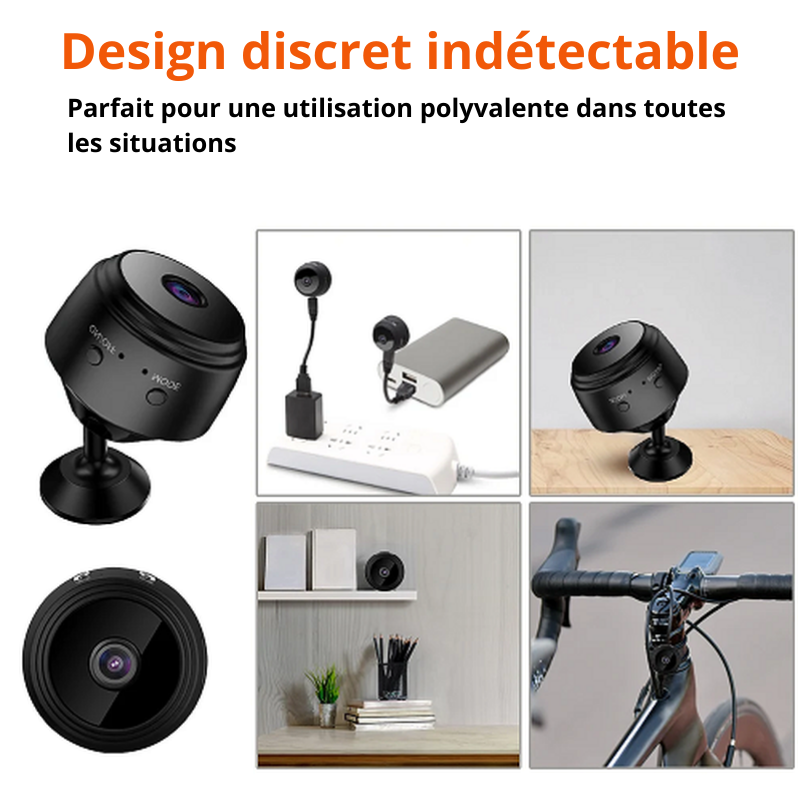 Mini caméra espion sans fil autonome avec enregistrement – Image 5