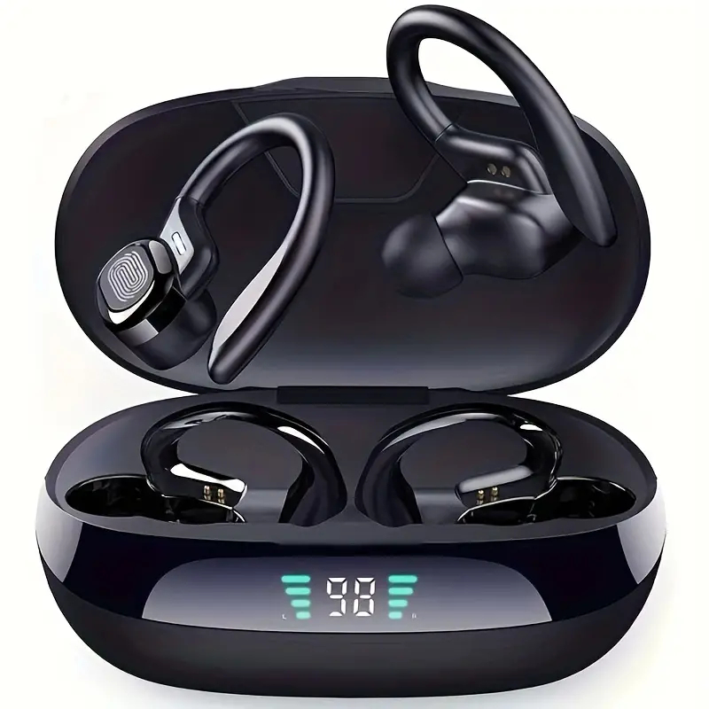 Écouteurs sans fil bluetooth avec boitier | casque sport étanches