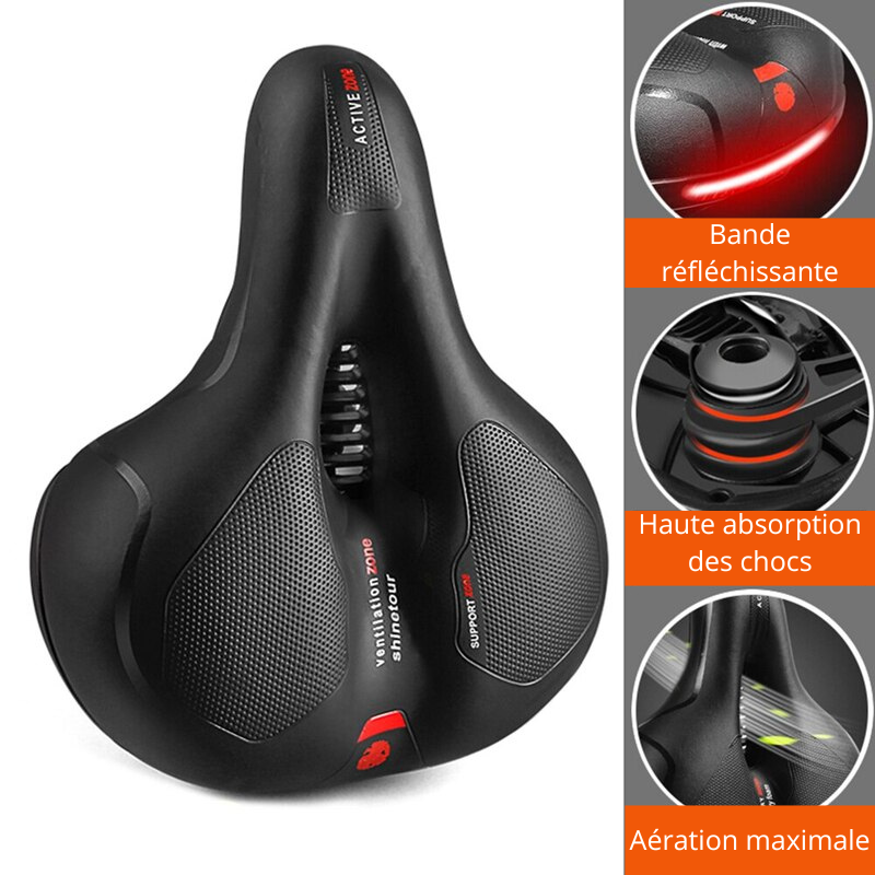 Selle de vélo ultra confortable pour homme et femme – Image 2