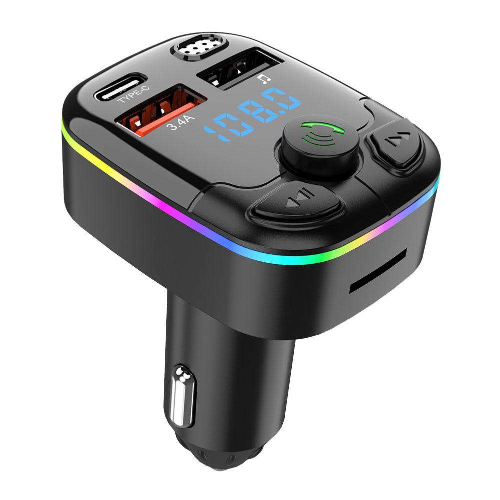 Transmetteur FM bluetooth pour voiture kit main libre