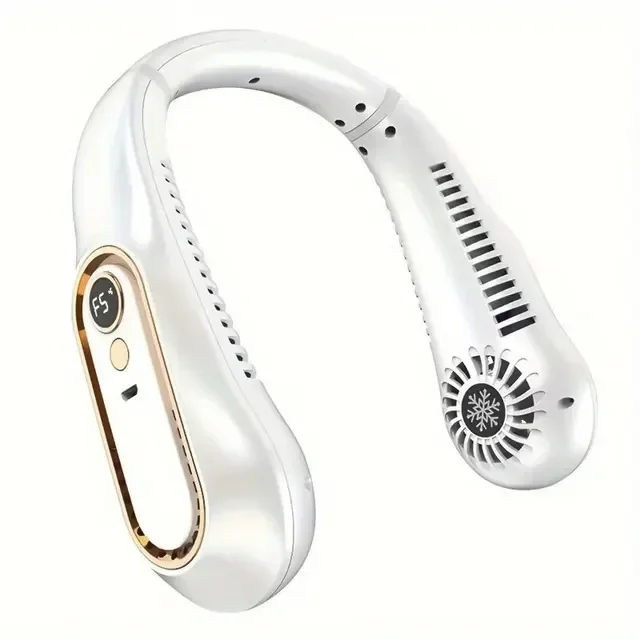 Ventilateur de cou portable diffusion d'air à 360° – Image 3