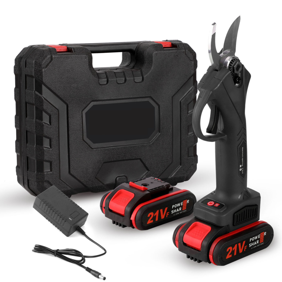 Sécateur électrique avec 2 batteries sans fil professionnel vigne