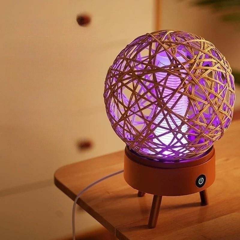 Lampe anti moustique électrique lumière bleu efficace | Piège à moustiques