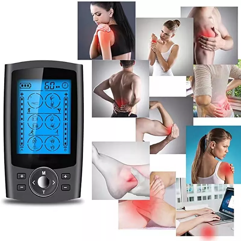 Électrostimulateur tens thérapie amincissant EMS 36 modes 10 électrodes – Image 3