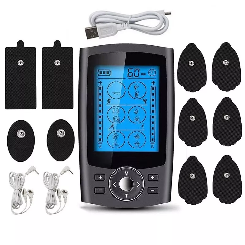 Électrostimulateur tens thérapie amincissant EMS 36 modes 10 électrodes – Image 2